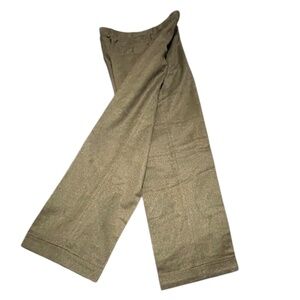 Riviera Pants Pleated Wool / Cashmere Blend Size 36 Please see photos